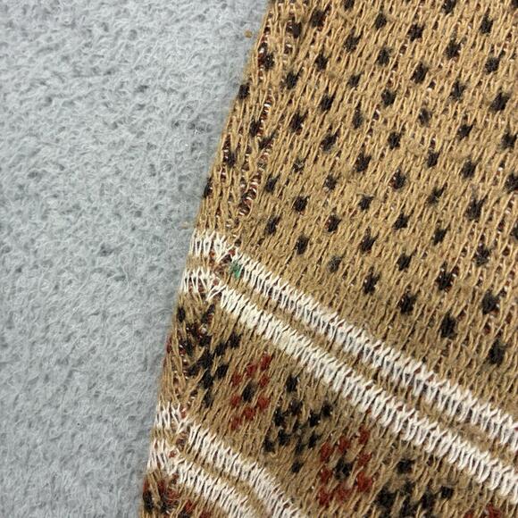 Vintage 70 Snoopy Arrow Worlds Greatest Sweater Peanuts Charlie Brown Large - Picture 5 of 8